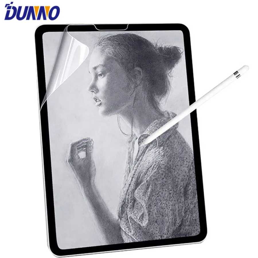 Бумажная защитная пленка для экрана, матовая ПЭТ-краска для iPad 7, 8, 9, 10,2, 10-го поколения Air 4 5 10,9 Pro 11 Air 3 Pro 10,5 Аксессуары и запчасти для планшетов