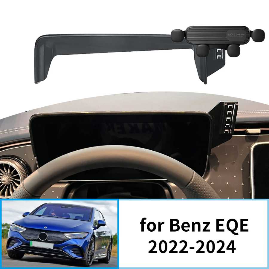 Автомобильный держатель мобильного телефона для Mercedes-Benz EQE 2022-2024, GPS-кронштейн, навигационная подставка, автоаксессуары Аксессуары для салона