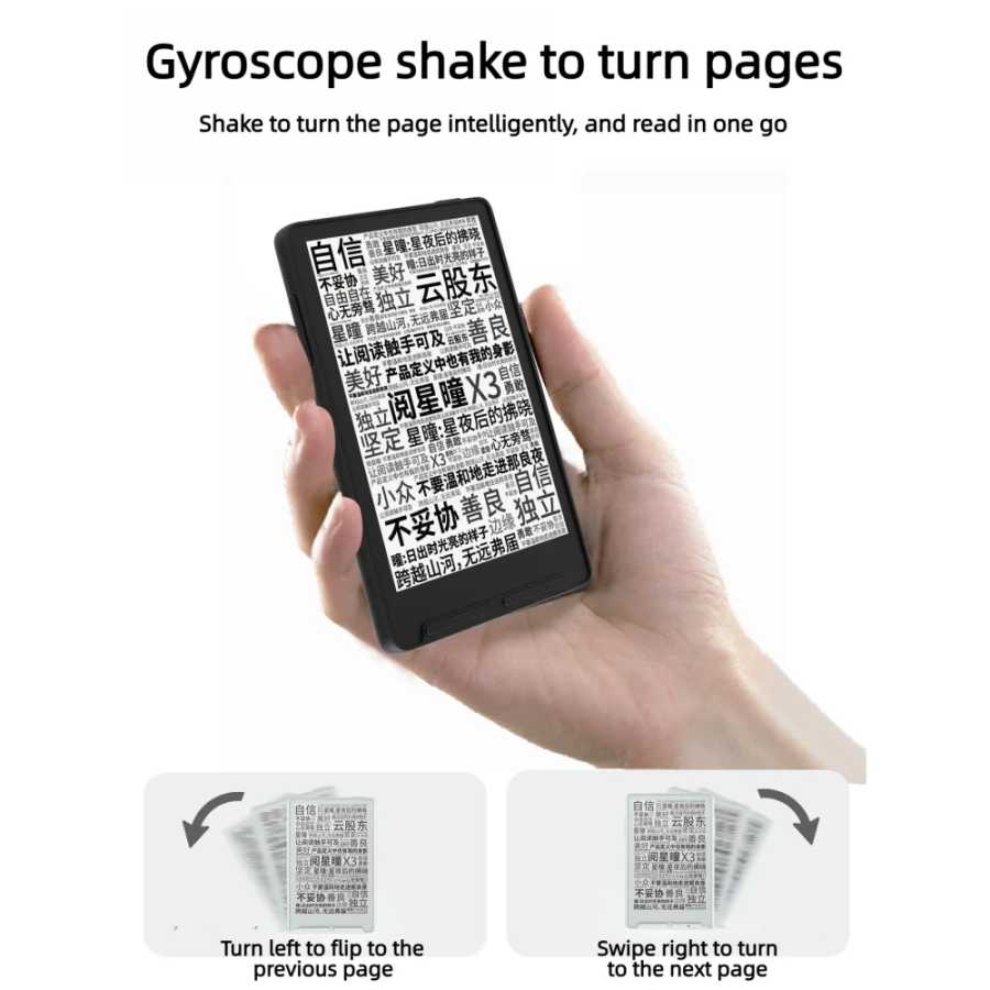 Фотография №2 товара Электронная книга XTEINK X3 с дисплеем E-Ink, удобным для глаз,