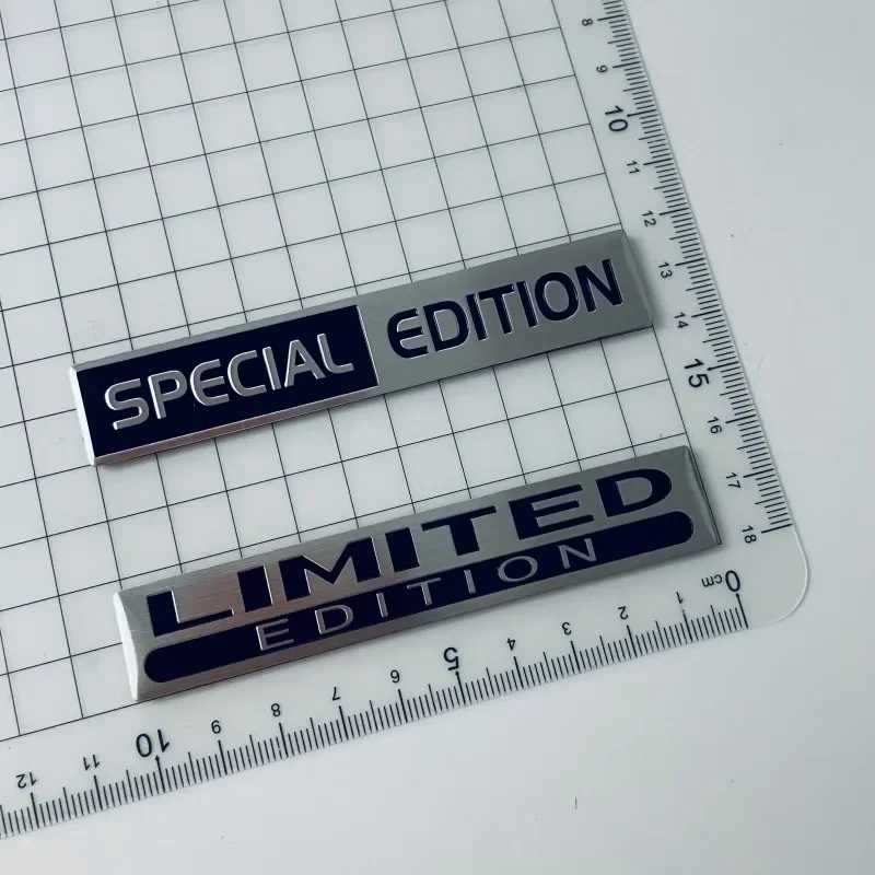 Фотография №1 товара 3D металлическая наклейка с эмблемой LIMITED EDITION, алюминиевый логотип, значок