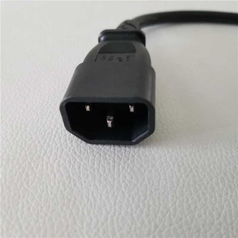 Фотография №2 товара Компьютерный адаптер IEC320 C14-C5 папа мама PDU PSU, конвекторный удлинитель