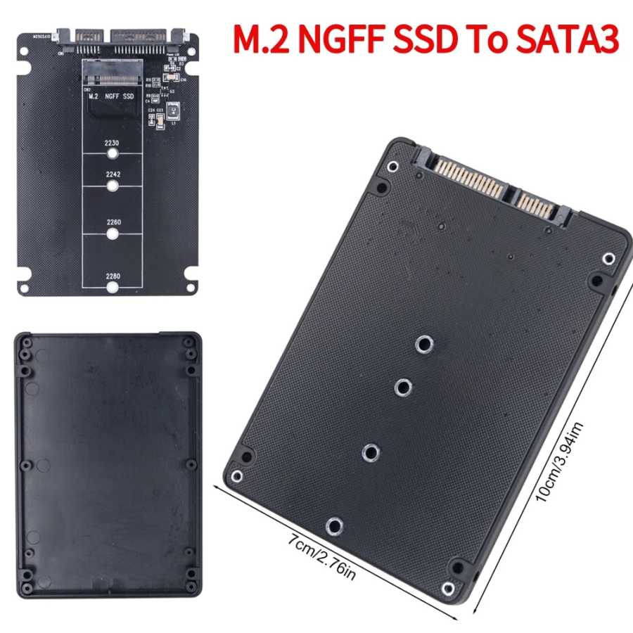 Sata 3.0 6 Гбит/с M.2 NGFF SSD к адаптерной карте SATA3 M2 NGFF SSD к внешнему жесткому диску SATA3.0 Компьютерная периферия