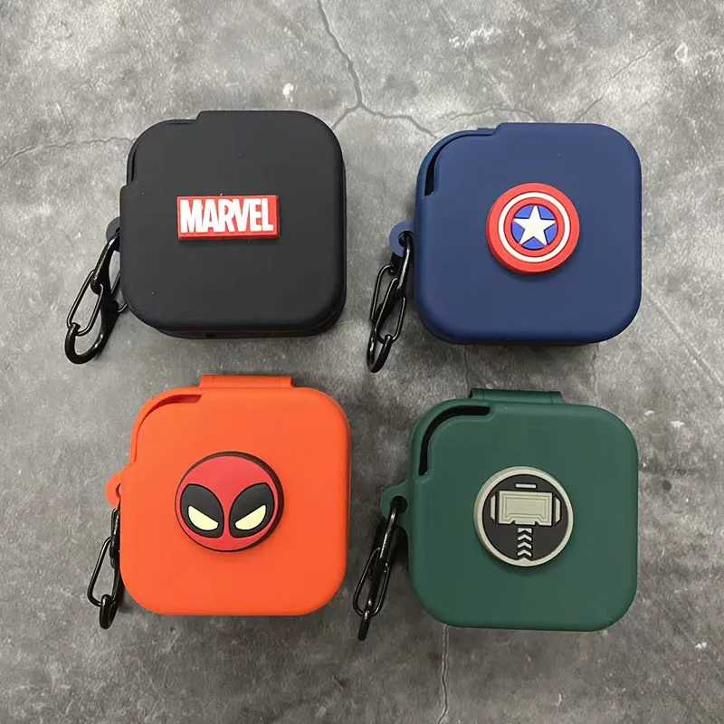 Чехол для наушников Beast Kingdom Marvel для CMF от Nothing Buds Pro 2, силиконовые беспроводные наушники, зарядное устройство, защитный чехол Портативное аудио и видео