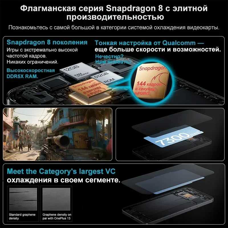 Фотография №1 товара Быстрая доставка: Смартфон OnePlus Nord 5, глобальная версия, процессор Snapdragon