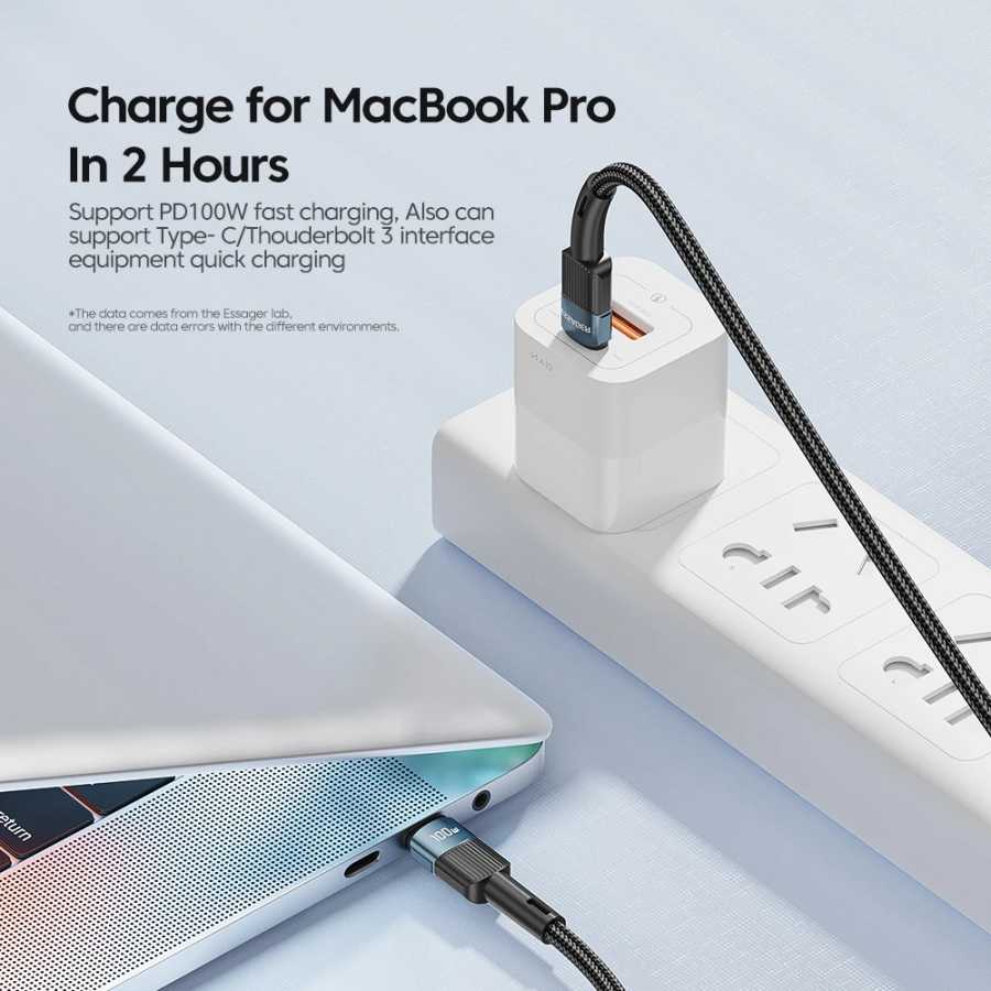 Фотография №2 товара Essager 100 Вт USB Type C к USB C Кабель