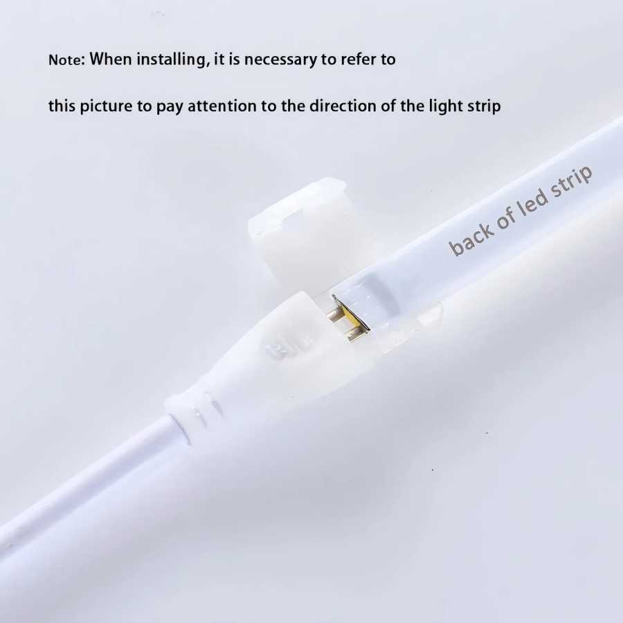 Фотография №4 товара 8A 110V 220V 10mm 12mm Водонепроницаемая светодиодная лента Cob Разъем