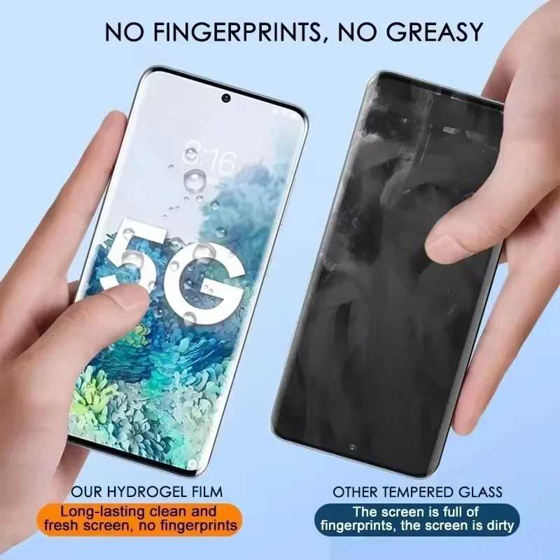 Фотография №5 товара 5 шт. гидрогелевая пленка для Samsung Galaxy S21 S22 S20