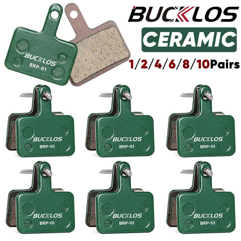 BUCKLOS керамические Hyd&iacute;sic дисковые тормозные колодки для SHIMANO B01S B05S 1/2/4/6/8/10 пар MTB тормозные колодки износостойкие дисковые тормозные колодки Велоспорт