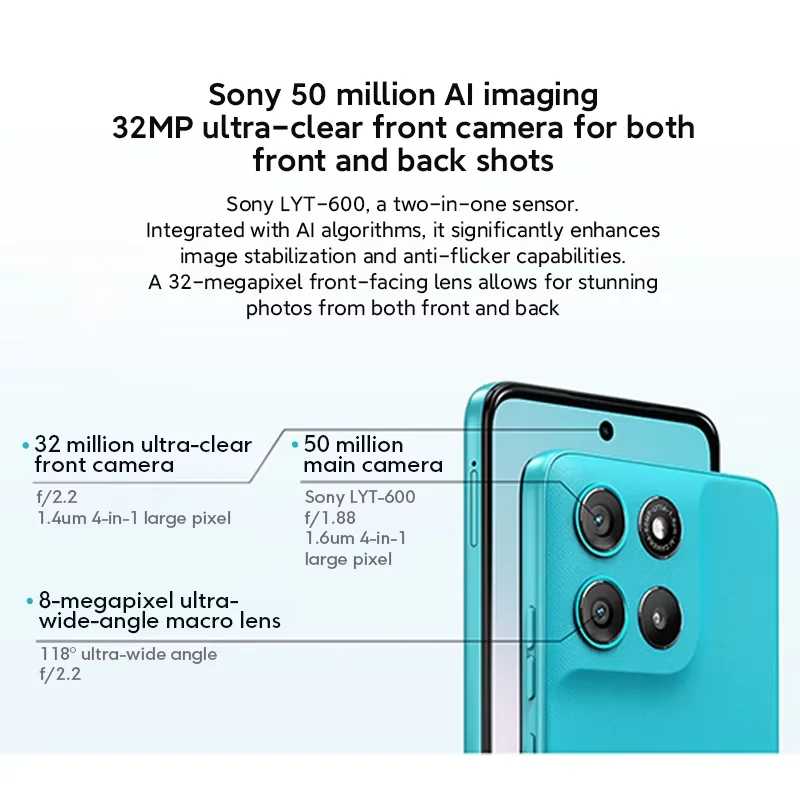 Фотография №5 товара Смартфон Motorola Moto G100 5G, глобальная версия, 6,72-дюймовый FHD-дисплей 120