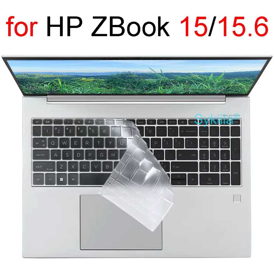 Чехол на клавиатуру для HP ZBook Power 15 G10 G9 Firefly 15 G8 G7 Fury Studio X360 Create 15U G6 G5, силиконовый защитный чехол 15,6 Аксессуары для ноутбуков