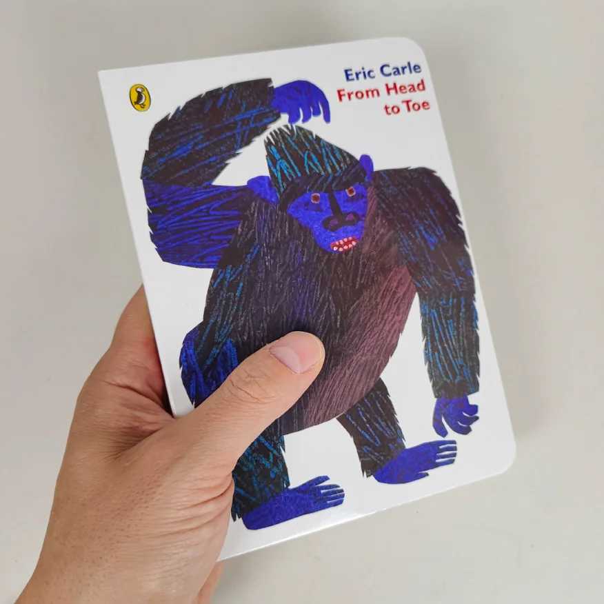 От головы до ног: английская книжка-картинка Эрика Карла Книги