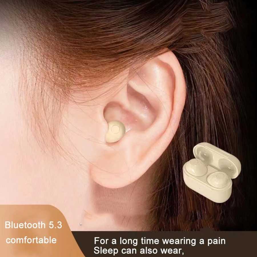 Мини-наушники Aurculares Bluetooth, невидимые наушники, гарнитура для сна, беспроводные наушники для сна, шумоподавление с микрофоном, зарядное устройство Портативное аудио и видео