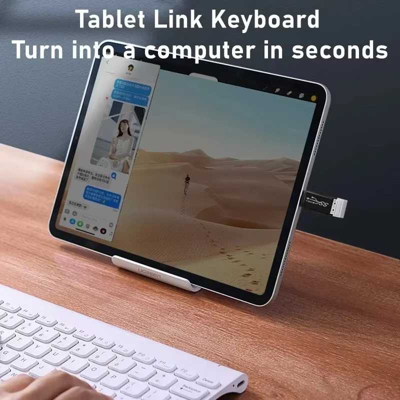 Фотография №4 товара Универсальный адаптер NNBILI USB3.2 OTG типа C USBC &laquo;папа&raquo; на