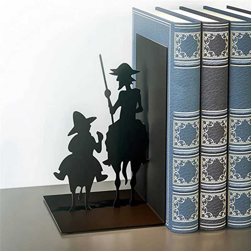 Железные фигурки, подставки для книг, поддержка книг для полок, домашний офис, декор для рабочего стола-A57X Офисная мебель