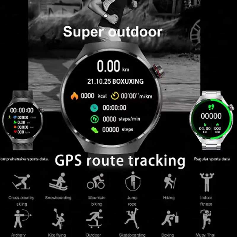 Фотография №3 товара GPS-браслет Спортивные NFC Смарт-часы для IIIF150 Air1 Ультрапрочный телефон в