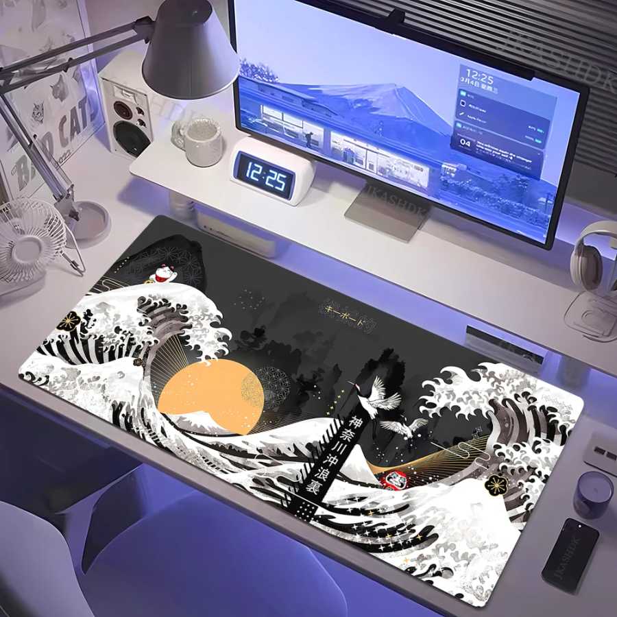 Фотография №1 товара Большой коврик для мыши Japan Great Wave Коврики для мыши
