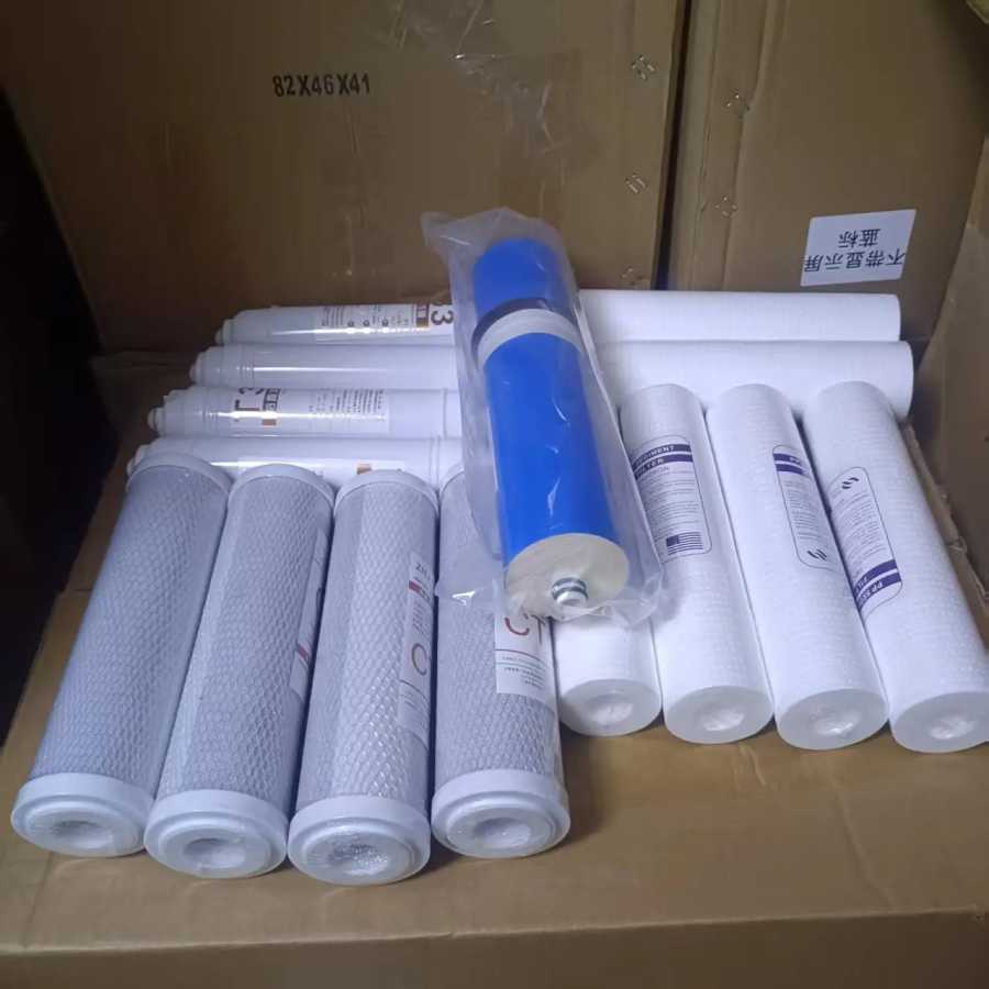 Комплект из 2-х картриджей для фильтра обратного осмоса High Flow 800G, срок службы 2 года Техника для дома