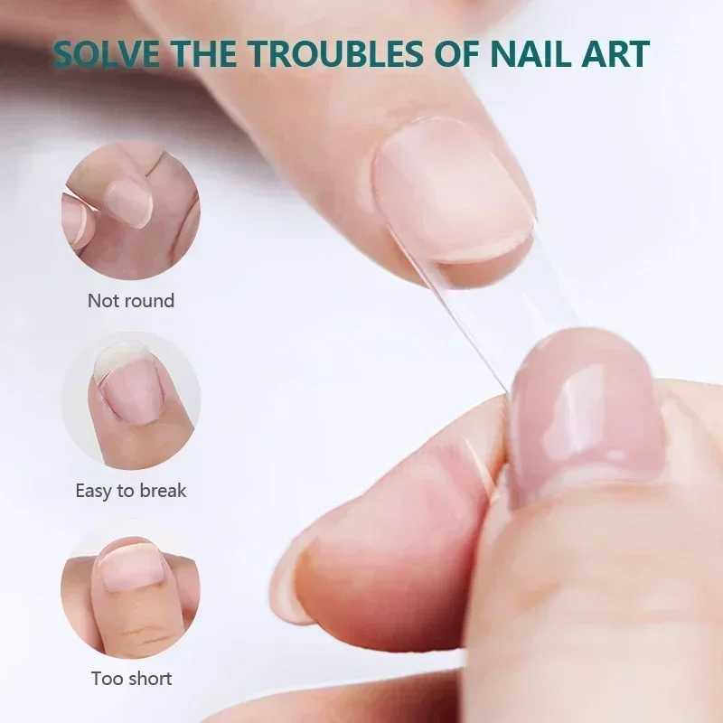 Фотография №4 товара NAILPOP 120 шт., накладные ногти с полным покрытием, пресс на