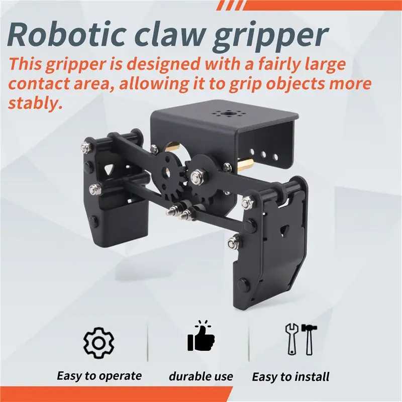 Фотография №3 товара MSOR-Open Robot: Программируемый робот-манипулятор с большим захватом для DIY-наборов роботов