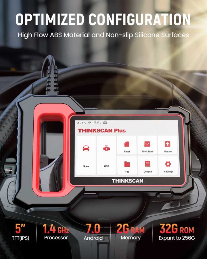Фотография №1 товара THINKCAR Thinkscan Plus S7 S6 S4 Obd2 сканер автомобильные диагностические