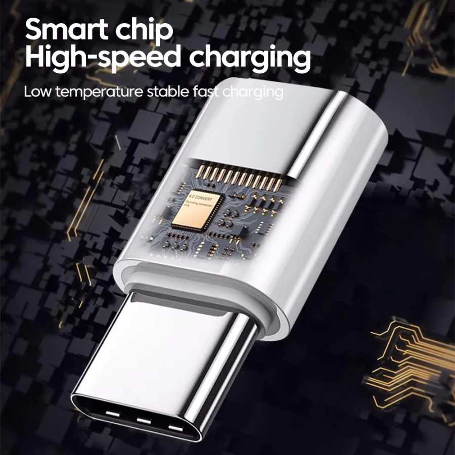 Фотография №1 товара Адаптер USB C к Lightning для iOS, конвертер «папа» на