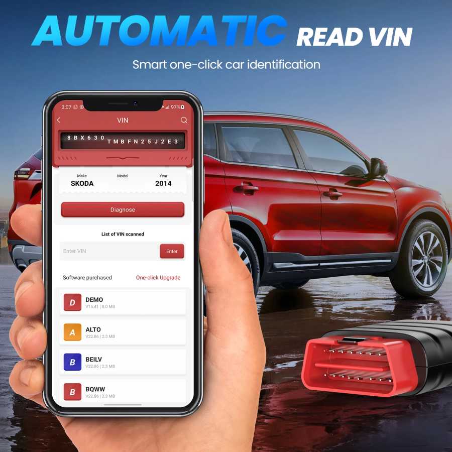 Фотография №4 товара THINKCAR THINKDIAG Mini obd OBD2 Сканер Всесистемная диагностика Автоматический сканер