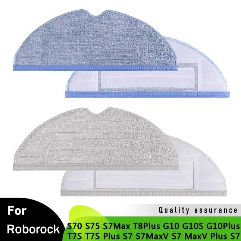 Ткань для швабры для Roborock T7S T7S Plus S7 S7MaxV S7 S70 S75 S7 MaxV Plus S7Max T8Plus G10 G10S G10Plus Robot Cleaner Mop Rags Запчасти Запчасти для бытовой техники