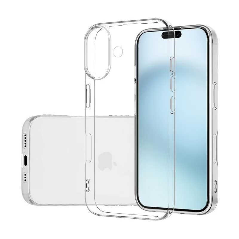 Фотография №2 товара Ультратонкий силиконовый мягкий чехол для телефона iPhone 17 Pro Max,