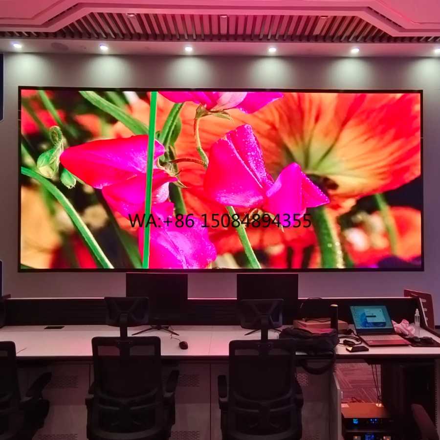 Светодиодный LED-экран для помещений 4K HD P2.5мм, высокая яркость 500 кд, полноцветный, высокая контрастность 5000:1, гарантия 3 года, угол обзора 160&deg; Коммерческое оборудование
