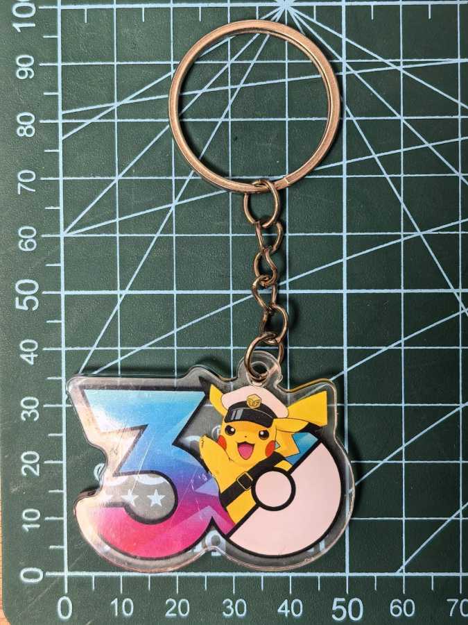 Фотография №2 товара Акриловый брелок к 30-летию Pokemon: 50 видов милых мультяшных персонажей,