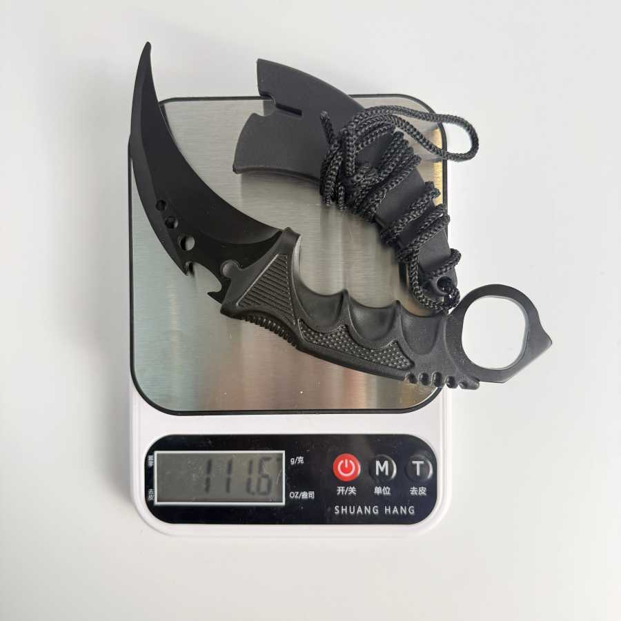 Фотография №5 товара Металлическая модель ножа Night Talon 18,8 см с ножнами, для