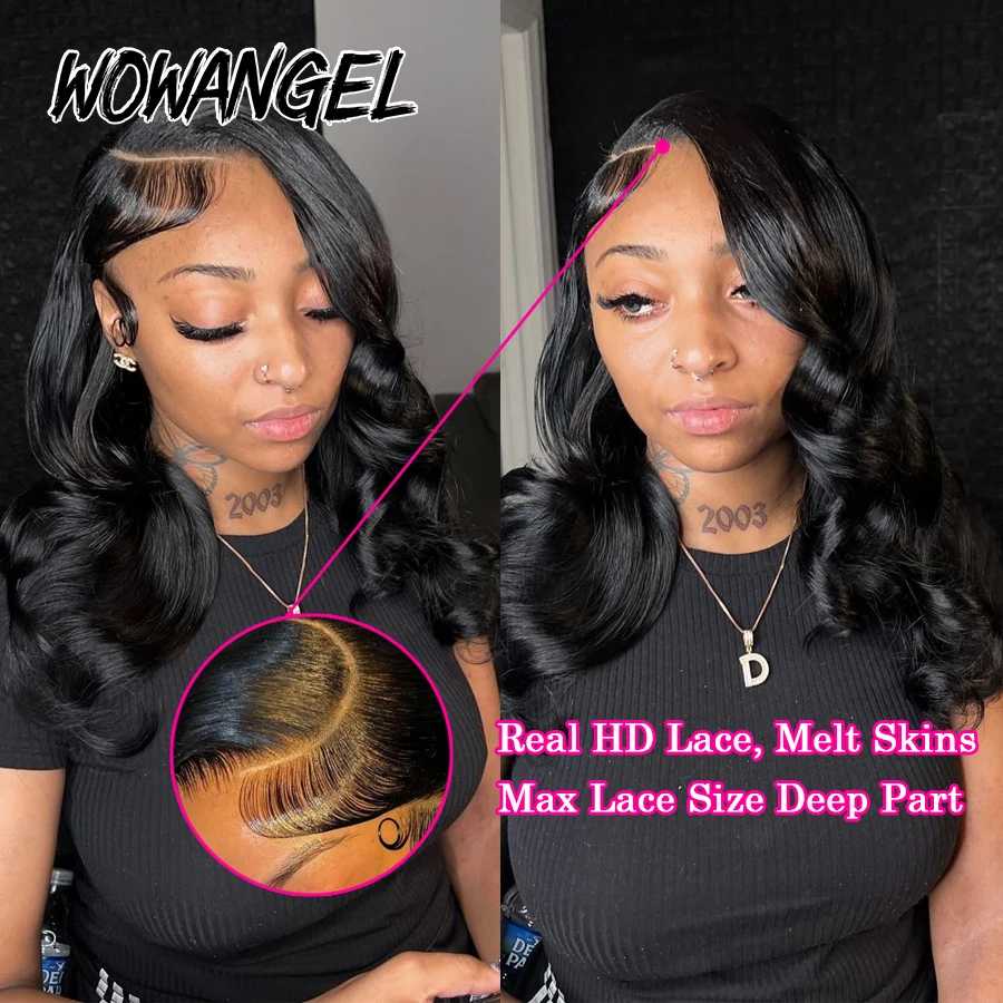 Фотография №2 товара Wow Angel 13x6 HD Lace Front Wigs 250% Remy Hair