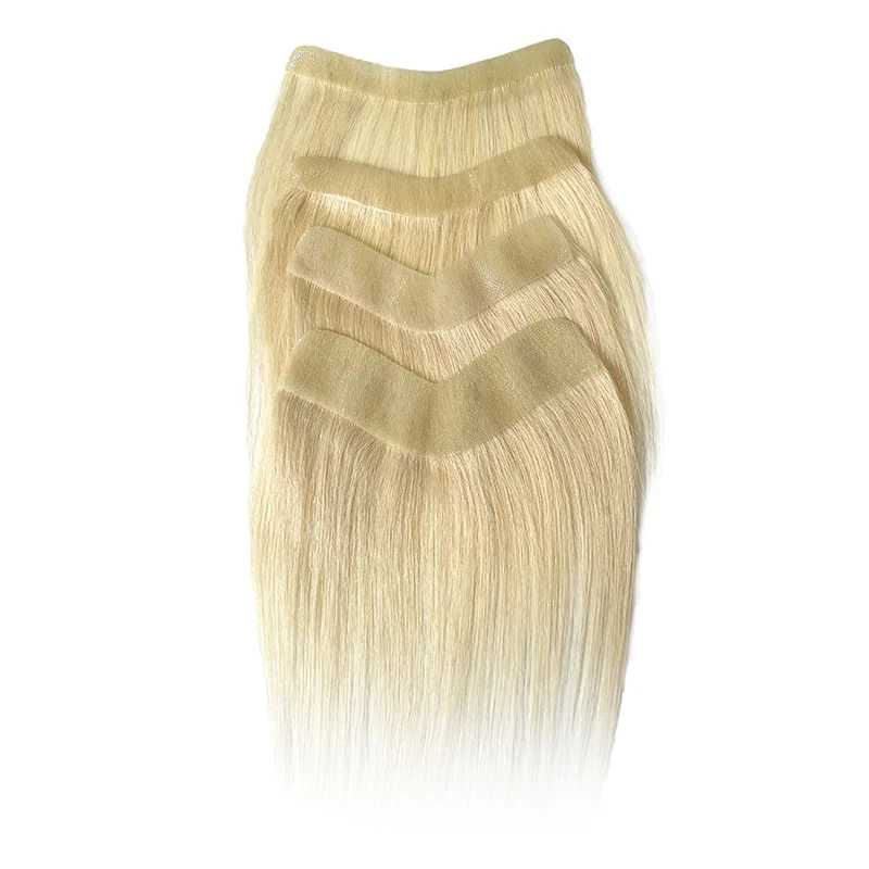 Фотография №4 товара Парик мужской из искусственной кожи с V-образной петлей, 6 дюймов,