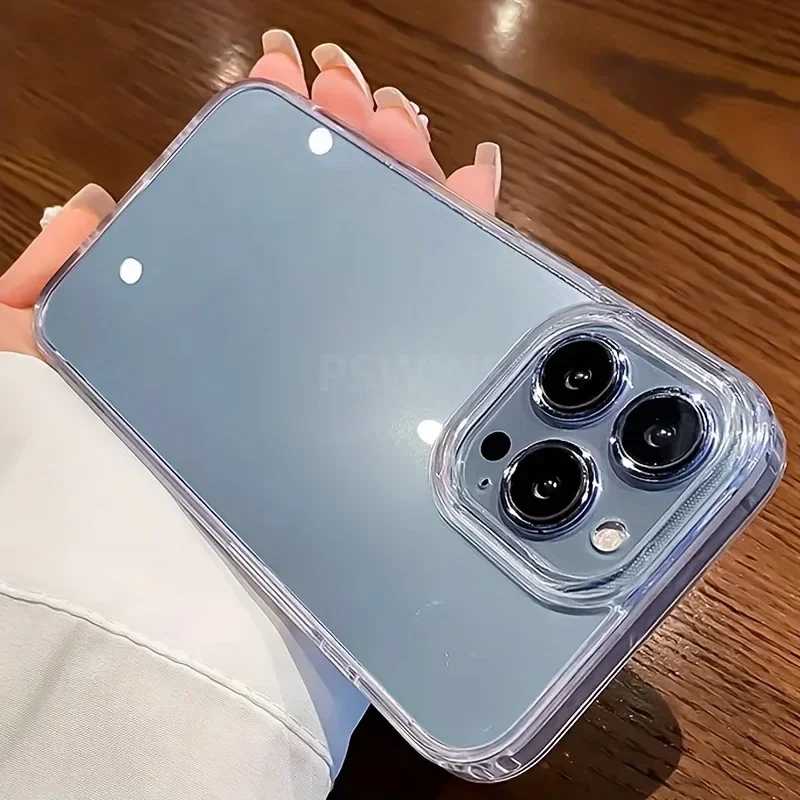 Фотография №1 товара Роскошный прозрачный чехол для телефона iPhone 17, Air 16, 15,