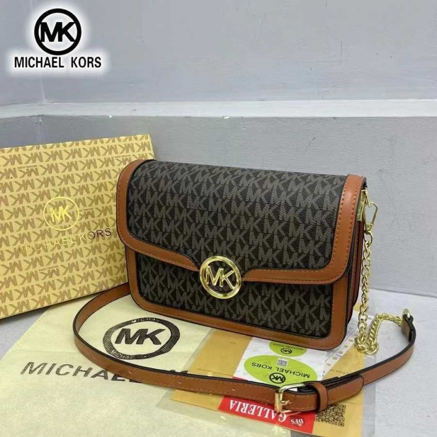 Модная женская сумка Michael Kors: классическая сумка-тоут с цветочным принтом и буквами, дорожная сумка для девушек, повседневная сумка через плечо MK Дорожные сумки