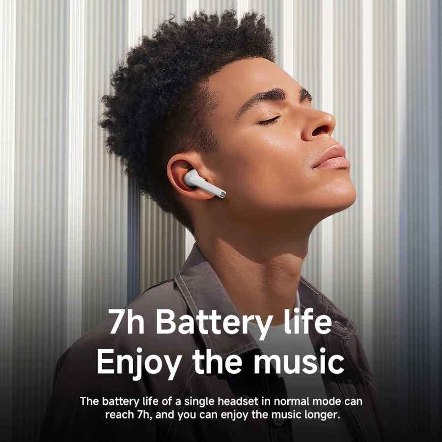 Фотография №1 товара Беспроводные Bluetooth-наушники HOCO EQ2 5.3 с сенсорным управлением, стереозвуком, встроенным