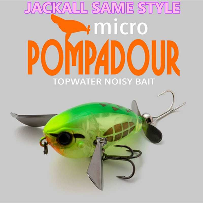 Luretv японский JACKALL SAME STYLE MICRO POMPADOUR Small Water Cicada 6,5г Для рыбалки