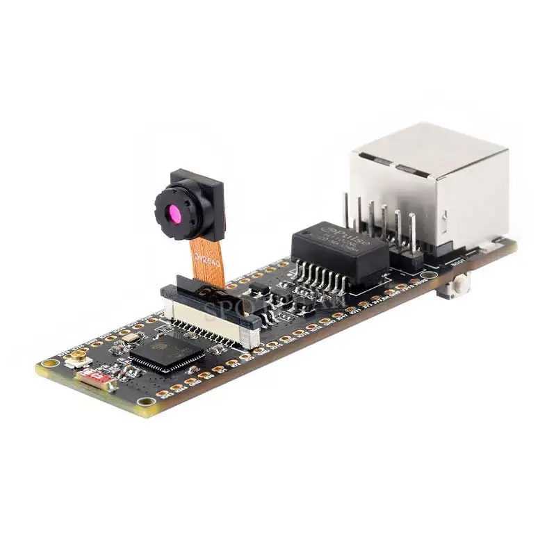 Фотография №1 товара ESP32-S3 Плата разработки камеры ETH PoE RJ45 / OV2640 Порт