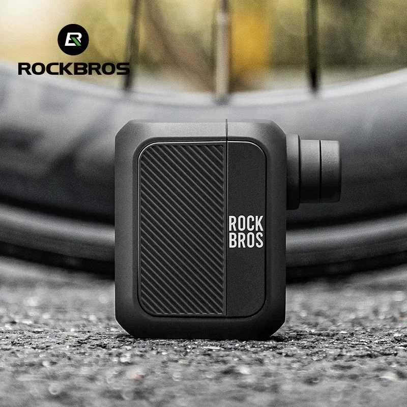 Фотография №1 товара ROCKBROS Electric Air Pump Portable 100PSI Bicycle Pump Air Compressor