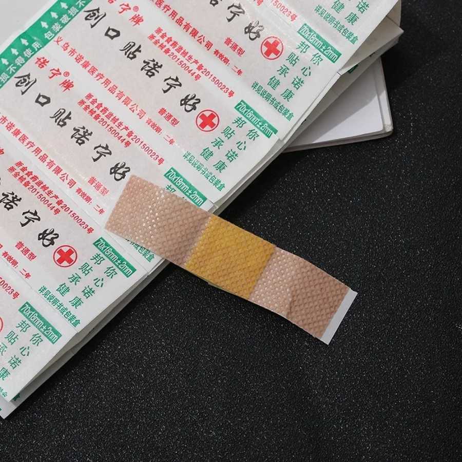 Фотография №2 товара 50 шт./упак., пластырь для первой помощи, Woundplast, дышащие клейкие бинты,