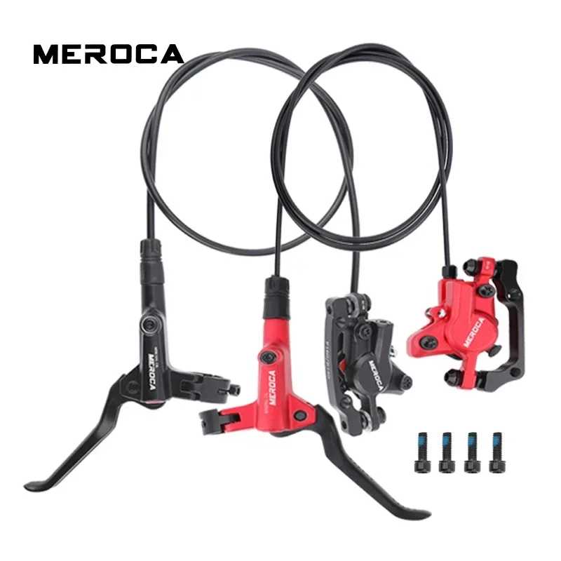 Велосипедный тормоз MEROCA MTB, гидравлический дисковый тормоз с ротором 800/1400 мм, комплект передних и задних тормозов для горного велосипеда Велоспорт