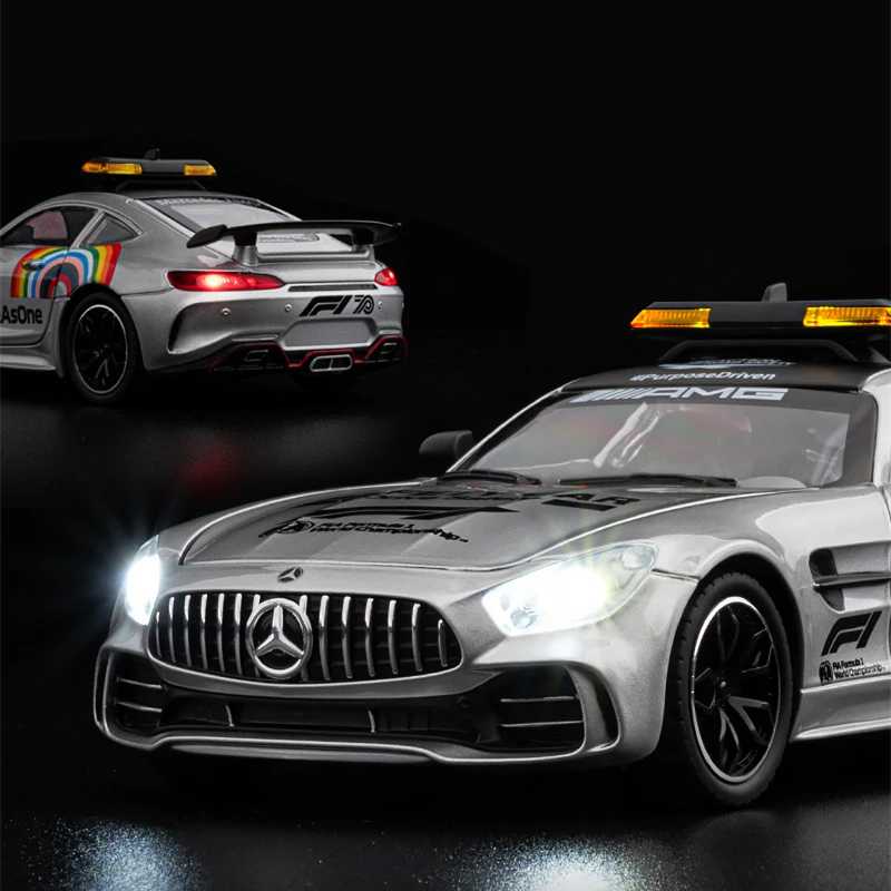Фотография №2 товара Модель спортивной безопасной машины Benzs-GT GTR из сплава, модель литая