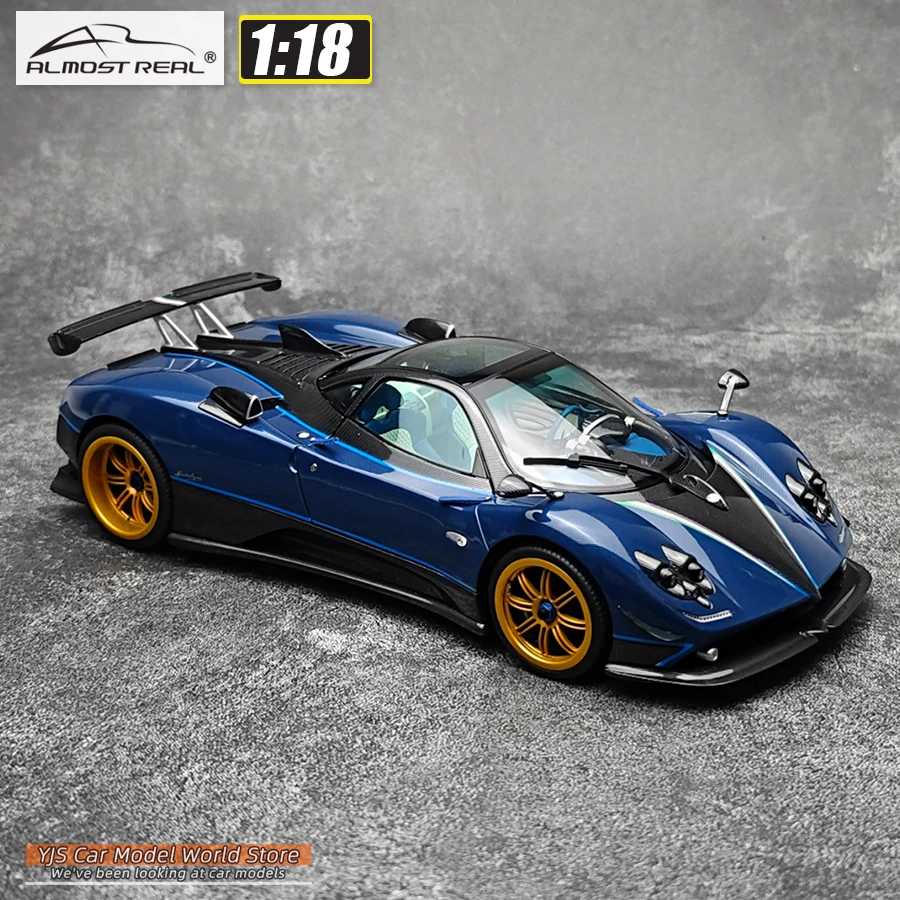 Фотография №2 товара Почти настоящая литая под давлением модель 1:18 Pagani Zonda Tricolore-2010