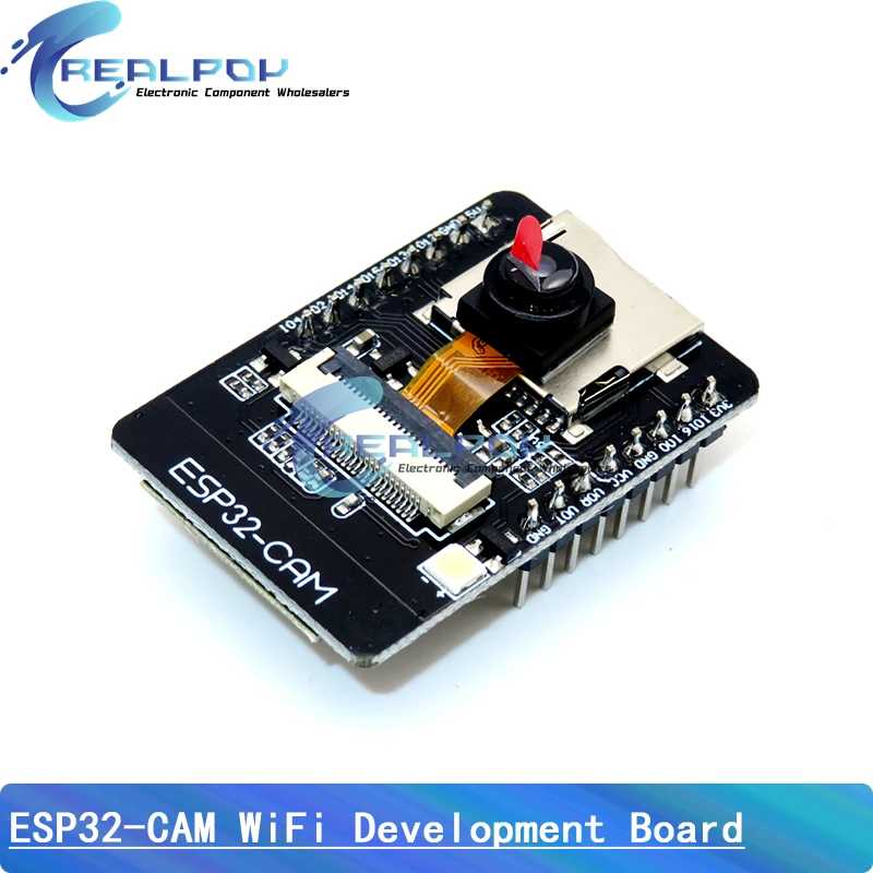 Фотография №2 товара Модуль Wi-Fi ESP32-CAM с антенной 2.4G, плата разработки ESP32 для