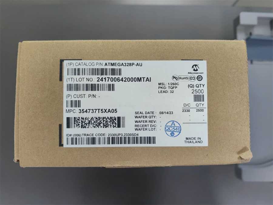 Фотография №3 товара ATMEGA328P-AU Высокое качество Новый