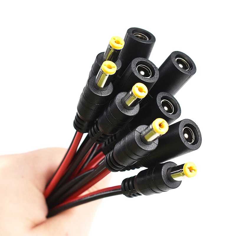 Фотография №5 товара 1 5 10piece Male Female DC Power Connector 5V 12V