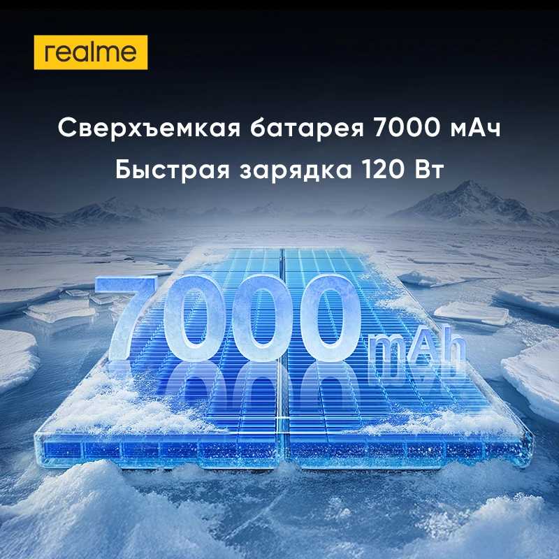 Фотография №3 товара смартфон realme GT 7 5G русская версия Процессор MediaTek Dimensity