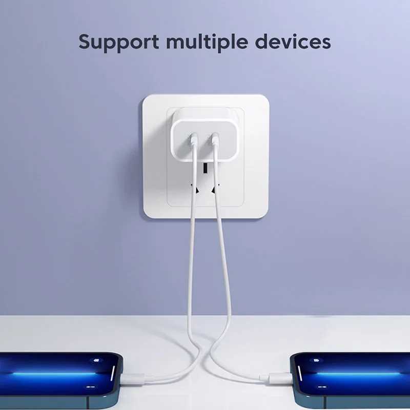 Фотография №5 товара 40 Вт быстрое зарядное устройство 2 порт USB PD зарядное