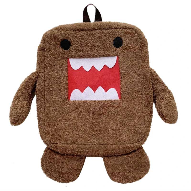 Плюшевый рюкзак Domo Kun для детей, женщин и мужчин, милые сумки Kawaii, школьный рюкзак с героями мультфильмов аниме, школьный рюкзак, рюкзак Рюкзак