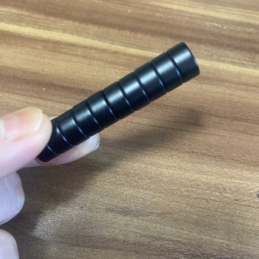 Мощные неодимовые магниты N52 10x2, 10x5, 6x2, 6x3 с эпоксидной изоляцией, непроводящие, черные, для двигателей, электровелосипедов, компрессоров, с защитой от коррозии Крепеж и скобяные изделия